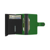 Secrid Miniwallet Matte Bright Green (MM-Bright Green) cards