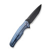WE Knife Co Limited Edition 601X Titanium Blue (WE01J-3) open clipside
