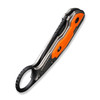 WE Knife Co Yardbird Titanium G10 Orange (WE22021-1) closed frame