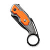 WE Knife Co Yardbird Titanium G10 Orange (WE22021-1) finger ring