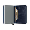 Secrid Slimwallet Vintage Blue (SV-Blue) open