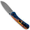 Knafs Lander 1 Scales G10 Timberline (KNAFS-00087) open clipside