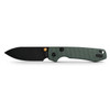 Vosteed Raccoon Black Stonewashed Micarta Green (A2901)