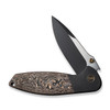 WE Knife Co Nitro OG Titanium Black Copper Carbon Fiber (WE23035-2) half open