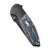 WE Knife Co Nitro OG Titanium Bronze Black Nebula Fat Carbon Fiber (WE23035-4) closed