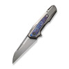 WE Knife Co Falcaria Polished Bead Blasted Titanium (WE23012B-1)