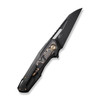  WE Knife Co Falcaria Black Titanium Copper Carbon Fiber (WE23012B-2) open clipside