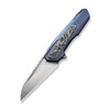 WE Knife Co Falcaria Blue Titanium Aluminum Carbon Fiber (WE23012B-3)