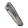 WE Knife Co Falcaria Damasteel Polished Grey Titanium (WE23012B-DS1) closed