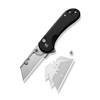 CIVIVI Elementum Utility Aluminum Black (C23039B-1) blades