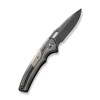 WE Knife Co Limited Edition Exciton Titanium Grey (WE22038A-7) open clipside