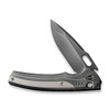 WE Knife Co Limited Edition Exciton Titanium Grey (WE22038A-7) half open 