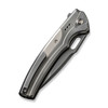WE Knife Co Limited Edition Exciton Titanium Grey (WE22038A-7) closed clipside
