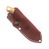GiantMouse GMF1 XL Elmas Satin Brass with Sheath (GMF1-XL-BRASS)