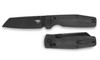 Bestech Slasher Black Stonewashed D2 Micarta Black (BG56A-2) 