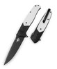 Bestech Swordfish Black 14C28N G10 Black/White (BG62A)