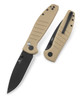 Bestechman Goodboy Black D2 G10 Khaki (BMK04E)