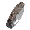  Kansept Vivid Damascus Titanium Copper Carbon Fiber (K1094V2) 