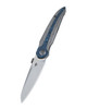 Bestech Prydwen Titanium Blue Marble Carbon Fiber Inlay (BT2409C) 