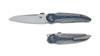 Bestech Prydwen Titanium Blue Marble Carbon Fiber Inlay (BT2409C) 