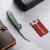 Vosteed Raccoon TLL & Bowie Micarta Green (A2911)
