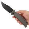 Kansept Bison Grey Anodized/Stonewashed Titanium with Frag Pattern (K1108A3)