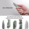 Vosteed Quokka Micarta Green (D0601)