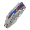 WE Coral Polished Bead Blasted Titanium with Timascus Inlay (WE24044-4)