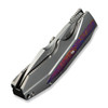 WE Coral Polished Bead Blasted Titanium with Timascus Inlay (WE24044-4)