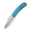 WE Inmate Titanium Blue with Golden Raindrops (WE23096B-3)