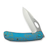 WE Inmate Titanium Blue with Golden Raindrops (WE23096B-3)