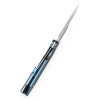 Kansept Thunderhead Blue Titanium with Shred Carbon Fiber Inlay (K1106A3)