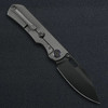 Kunwu Excalibur DLC Blade Ti Beadblast Grey (K709T-3) open