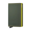 Secrid Slimwallet Matte Grey & Lime (SM-Grey & Lime)