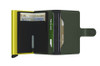 Secrid Miniwallet Matte Grey & Lime (MM-Grey & Lime)