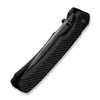 CIVIVI Button Lock Brazen Damascus Blade Twill Carbon Fiber Overlay On Black G10 (C19059C-DS1)