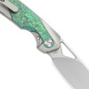 Kizer Topsail Titanium/Crystalized Titanium Silver/Green (Ki3735A4)