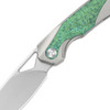 Kizer Topsail Titanium/Crystalized Titanium Silver/Green (Ki3735A4)