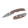 Spyderco Reveal 19 Native Chief G10 Brown (C244GPBN15V)
