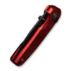 CIVIVI Mini Shakan Ripple Patterned Aluminum Red (C20052F-2)