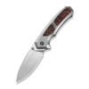 WE Corwyn Polished Titanium with Lava Flow Fat Carbon Fiber Inlay (WE24088-4)