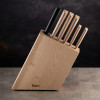 Hazaki Knife Block Birchwood 6-slot (HAZ52-BLOCK-BIRCH)