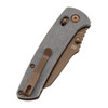 Kansept Main Street Micarta Black (T1015V11)
closed clipside