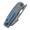 Kansept Orlok Blue Anodized Titanium Micro Rock Texture (K2111A5)
closed clipside