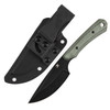 Kansept Flank Micarta Green (G006A4)
with sheath