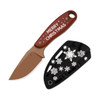 Kizer HARE G10 Red Christmas (1077MC1)
 with sheath