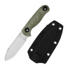 Kizer Drop Bear Fix 3 Micarta Green (1101A2)
with sheath