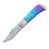 Kizer Trestle Rainbow Damascus Blue (Ki3761A4)