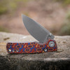 Vosteed Porcupine Micarta Copper Raindrop (A2613)
half open