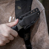 Vosteed H-Back G10 Black (D0404)
lifestyle in sheath